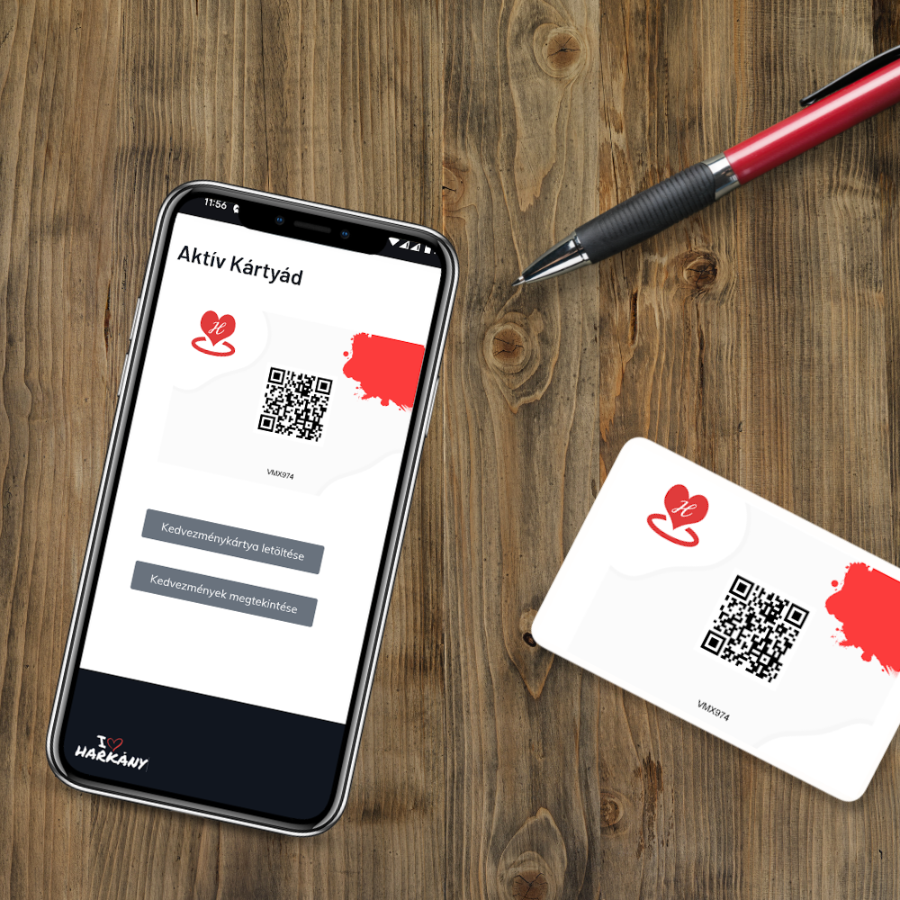 I Love Harkány Club digitális és fizikai kedvezménykártya